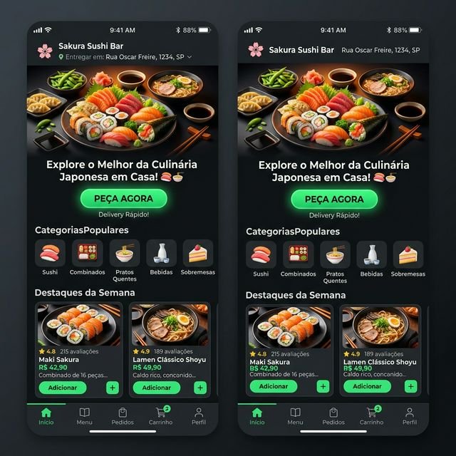 Site para restaurante japonês